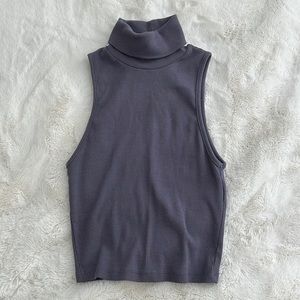 Zara turtleneck tank top